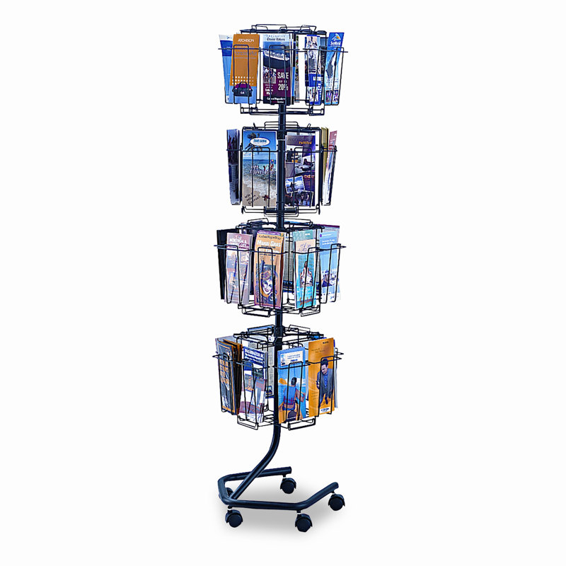 Safco Products Rotating Magazine Rack Wayfair.ca